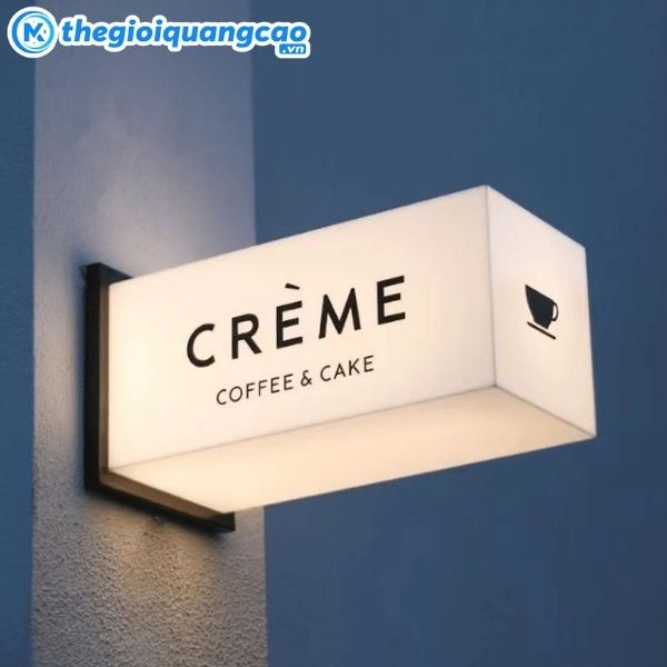 Dich vụ l&agrave;m biển vẫy cafe uy t&iacute;n, chất lượng tại Thế Giới Quảng C&aacute;o