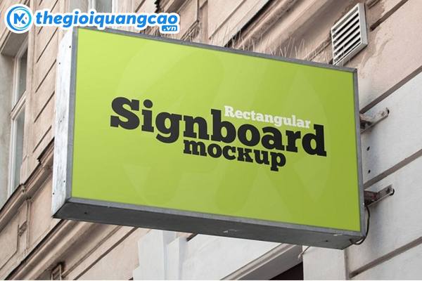 Mẫu biển vẫy quảng cáo cho shop quần áo, mỹ phẩm