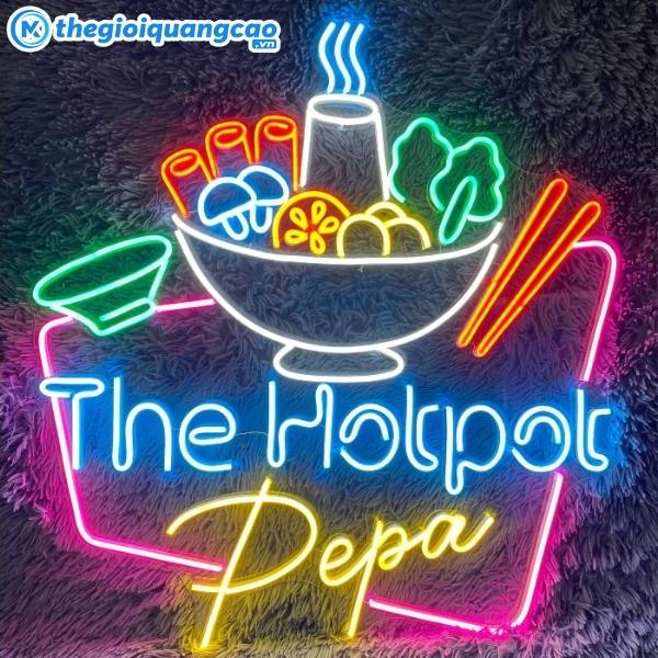 Mẫu biển vẫy quảng cáo Neon Sign