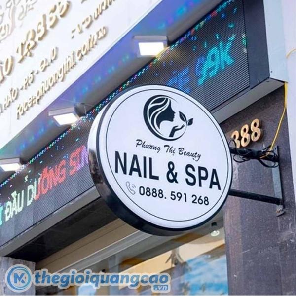 Mẫu biển vẫy spa đẹp