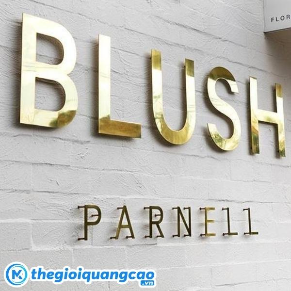 Biển quảng c&aacute;o chữ nổi bền, đẹp, chất lượng