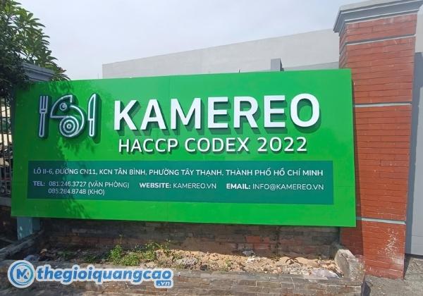 Mẫu bảng hiệu chữ nổi mica sang trọng