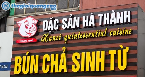 L&agrave;m bảng hiệu chữ nổi mica gi&aacute; rẻ, chất lượng tại TPHCM