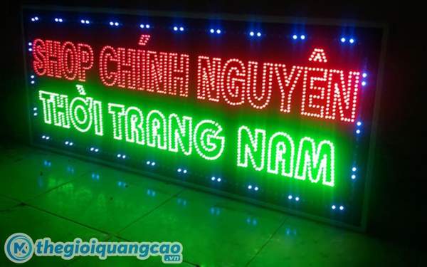 Báo giá bảng hiệu đèn led