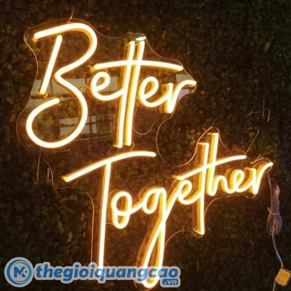 Làm bảng hiệu chữ nổi mica xuyên sáng