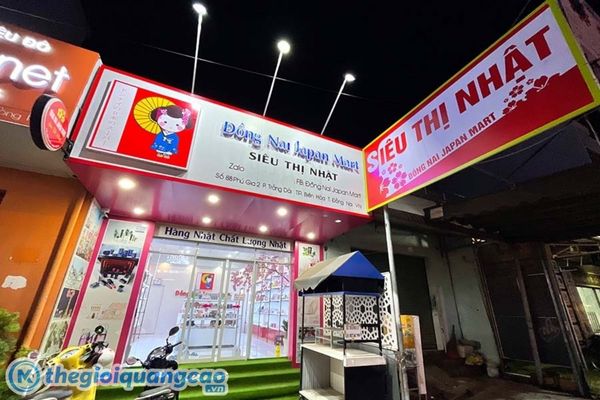 Thi công bảng hiệu hiflex giá rẻ tại TPHCM