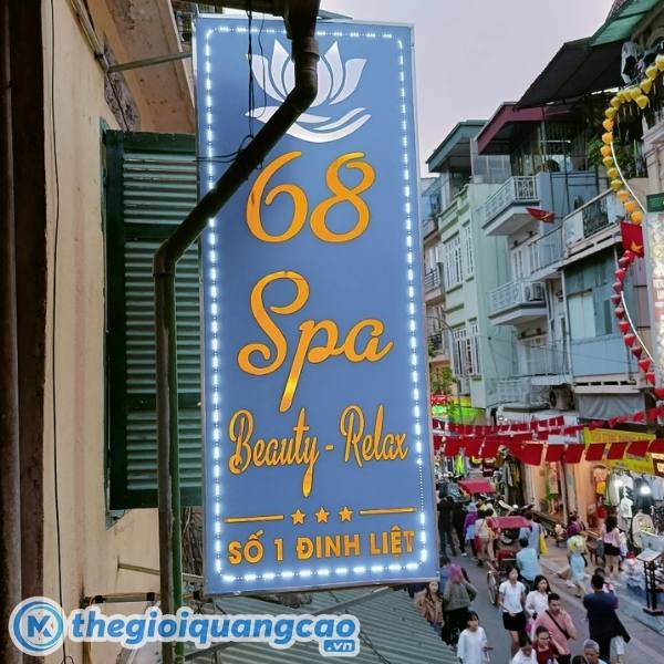 Dịch vụ làm bảng hiệu hộp đèn giá rẻ, trọn gói tại HCM