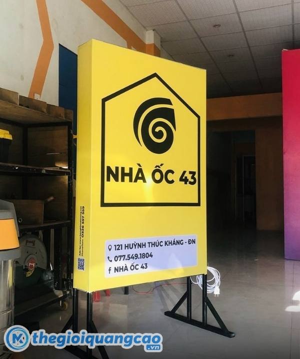 Thi công bảng hiệu hộp đèn chuyên nghiệp