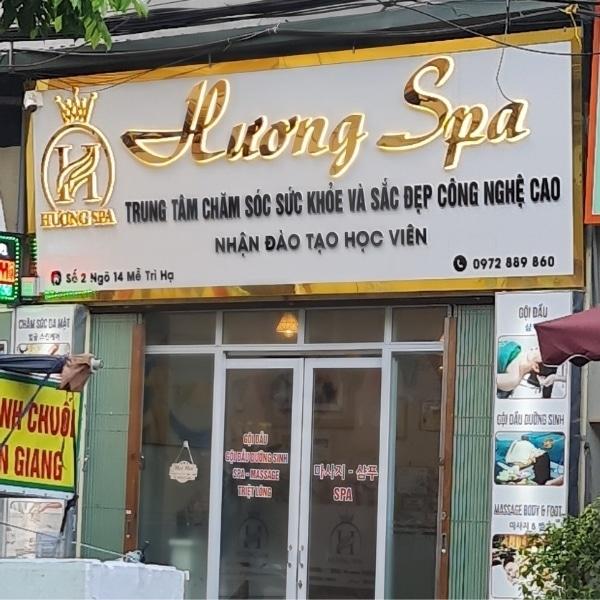 Mẫu bảng hiệu quảng cáo Spa