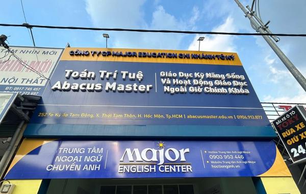 Làm bảng hiệu chữ nổi - quận Tân Phú