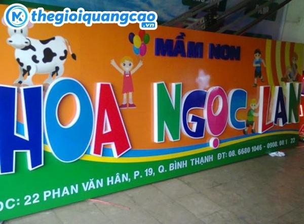 Làm bảng hiệu quảng cáo tại TPHCM