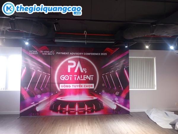 Mẫu backdrop bạt Hiflex