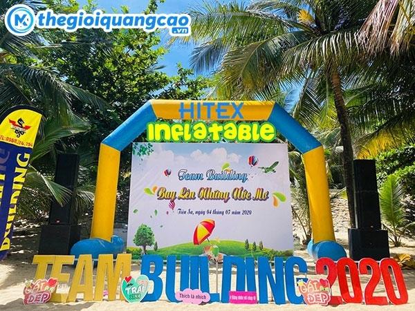 Thiết kế v&agrave; in backdrop team building gi&aacute; rẻ tại HCM