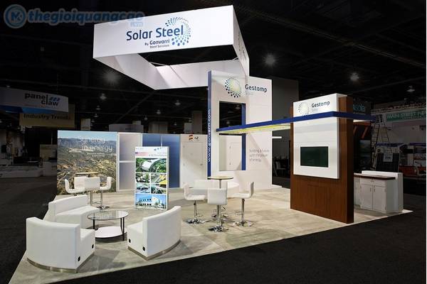 Thiết kế thi công gian hàng triển lãm theo yêu cầu